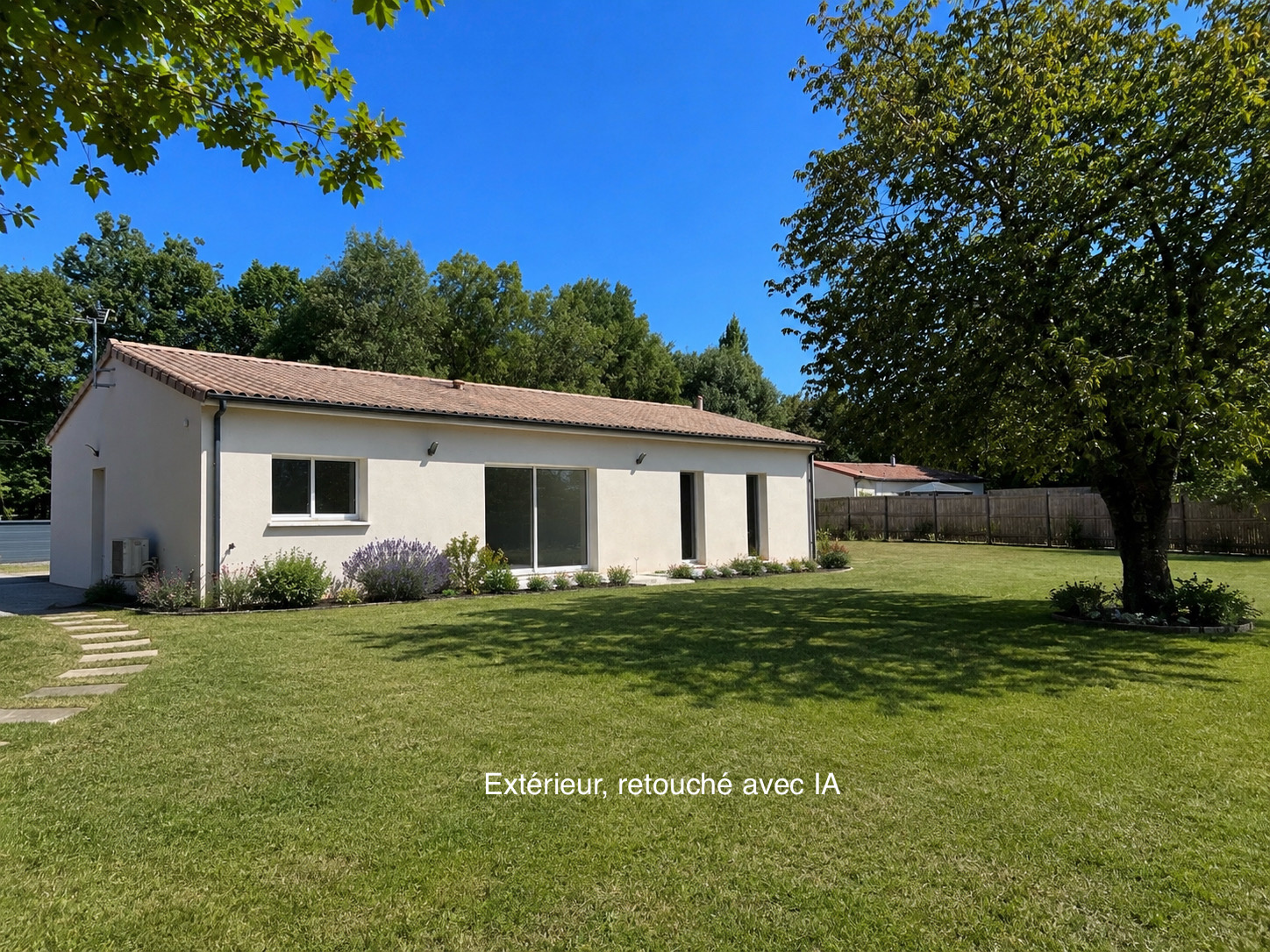 Pavillon récent de plain-pied 110 m2, 3 chambres